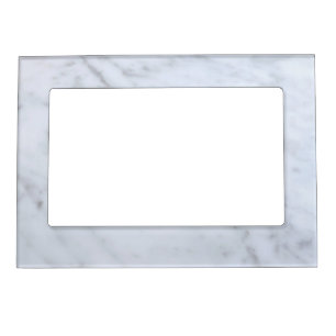 Grey Marble White Magnetic Frame