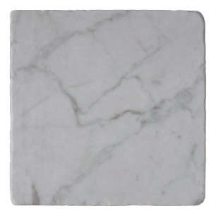 Grey Marble White Trivet