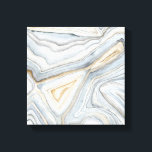 Grey Marbled Abstract Design Canvas Print<br><div class="desc">Grey Marbled Abstract Design. Artist: Megan Meagher. Image ID: 90591FN.</div>