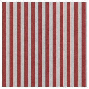 Grey & Maroon Colored Lined/Striped Pattern Fabric
