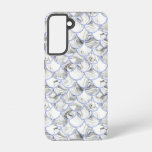 Grey mermaid scales samsung galaxy s21 case