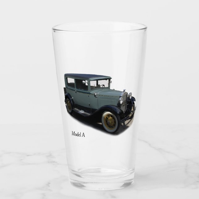 Grey Model A glass (Front)