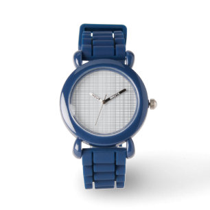 Grey, modern, simple, cool, trendy grid lines watch