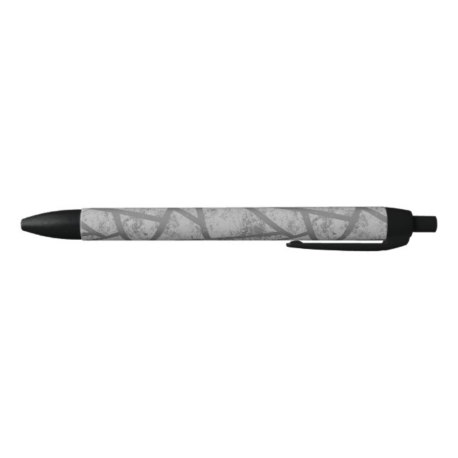 Grey mosaic pattern pen (Bottom)