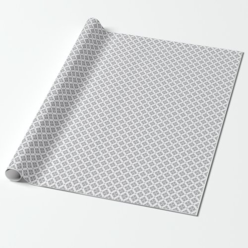 Grey Mountain Pattern Hmong Wrapping Paper