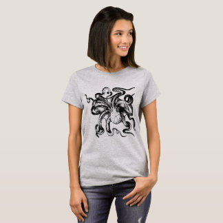 Grey Octopus T-Shirt