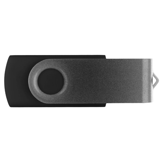 Grey Ombré USB Flash Drive (Front)