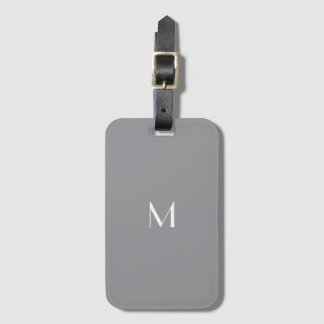 grey or any color  - add monogram luggage tag