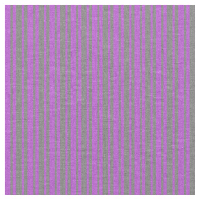 Grey & Orchid Pattern Fabric (Close Up)