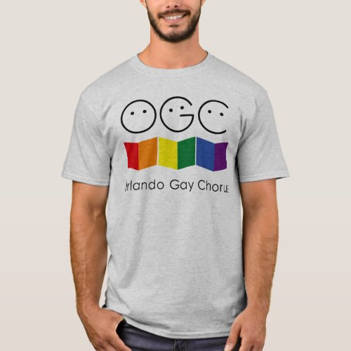 Grey Orlando Gay Chorus Mens T_shirt