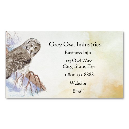 Grey Owl Industries Bird and Business Card