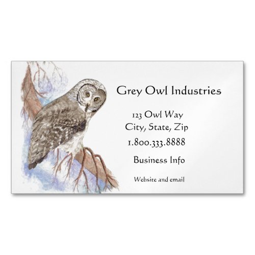 Grey Owl Industries Bird and Business Card