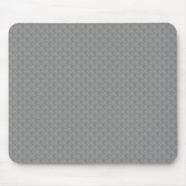 Grey Pattern Mouse Pad (Front)