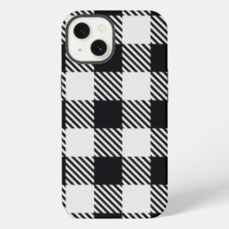 Grey Plaid | Checkers Mug iPhone 13 Case
