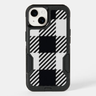 Grey Plaid | Checkers Mug OtterBox iPhone 14 Case