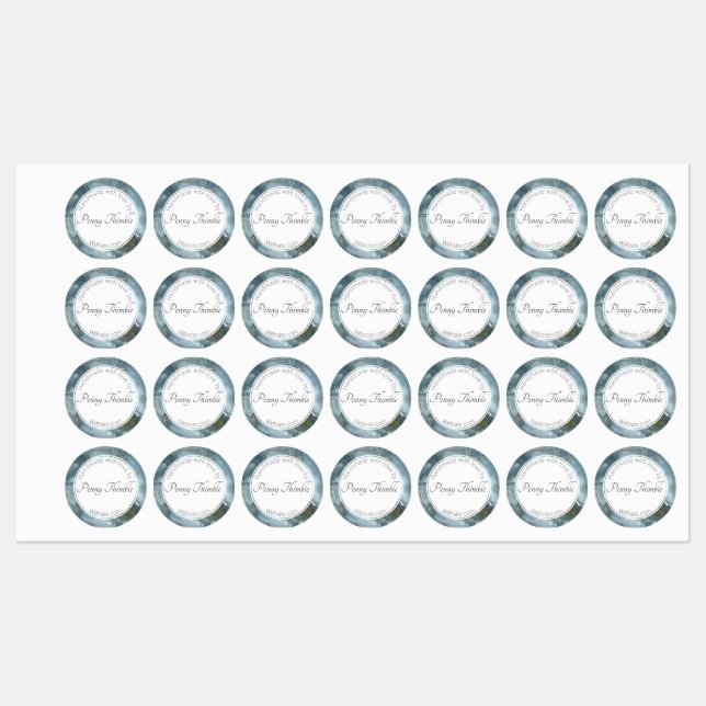 Grey quartz labels (Sheet)