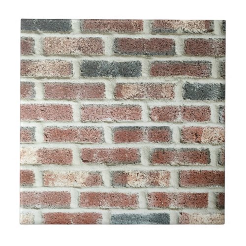 Grey Red Bricks Wall Background Brick Texture Tile