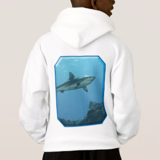 Grey Reefshark at coral reef of Yap Island | Hoodie