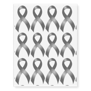 Brain Cancer Awareness Temporary Tattoos | Zazzle Brain Cancer Awareness Temporary Tattoos | Zazzle