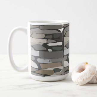 Grey Rock Stone Pattern