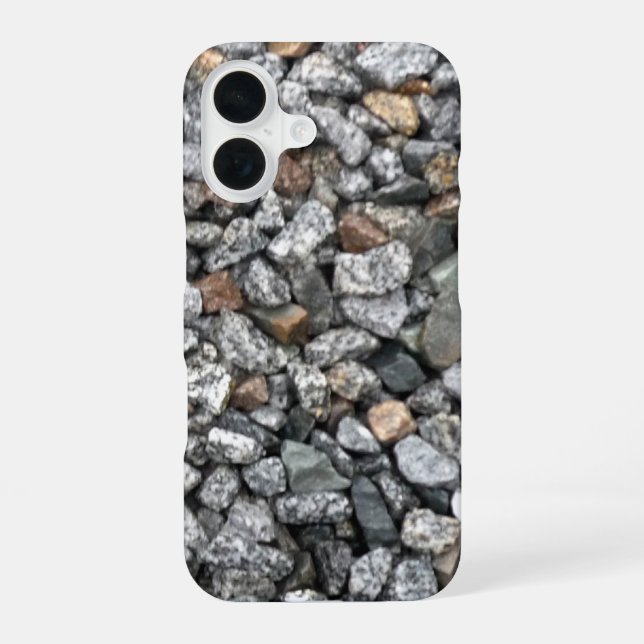 grey rocks 3 iphone case (Back)