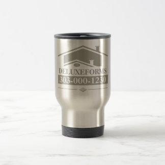 Grey Roof Travel Mug