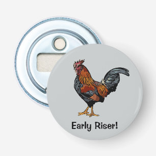 Grey Rooster Bottle Opener