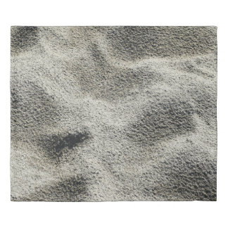 Grey sand duvet cover