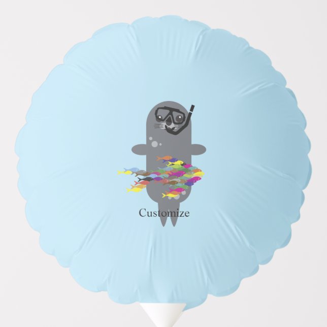 Grey Seal Thunder_Cove Balloon (Front)