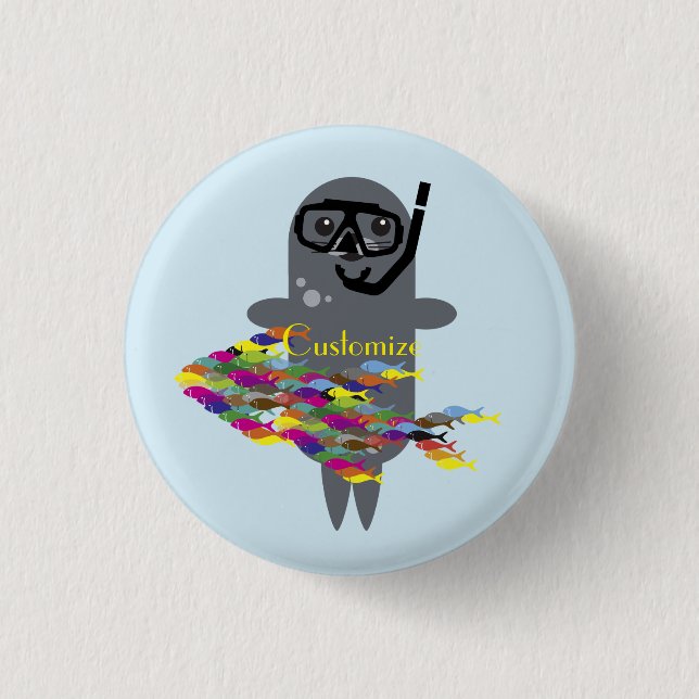 Grey Seal Thunder_Cove  Button (Front)