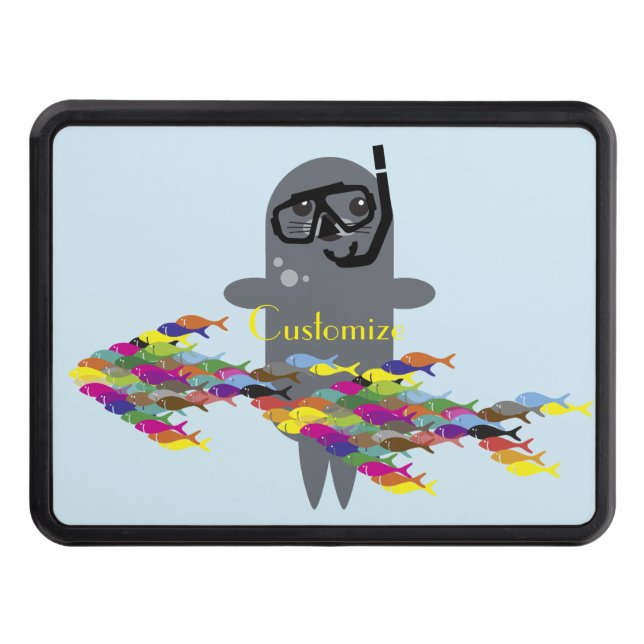 Grey Seal Thunder_Cove   Hitch Cover (Front)