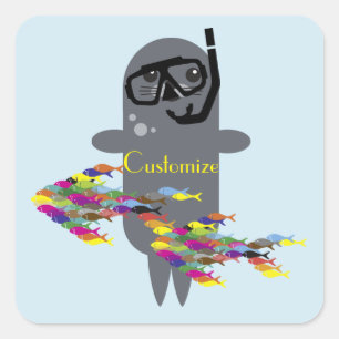 Grey Seal Thunder_Cove Sticker