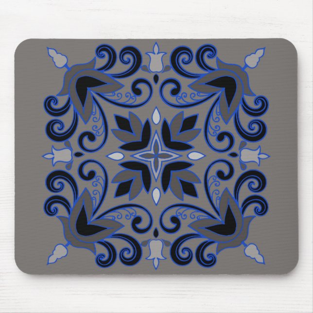 Grey Shades Mouse Pad (Front)