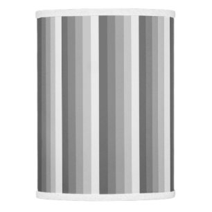 Grey shadow stripes lamp shade