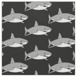 Grey shark fabric