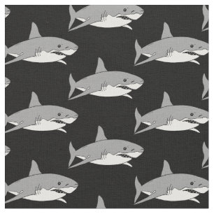 Grey shark fabric