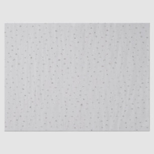 Grey Silver Confetti Tissue Paper
