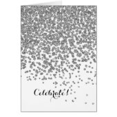 Grey Silver Faux Glitter (Front)