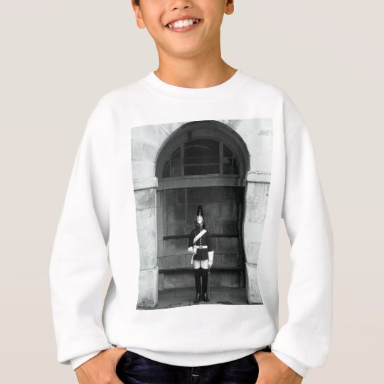 Grey Skies London Guard On Duty, Vintage Style Pri Sweatshirt