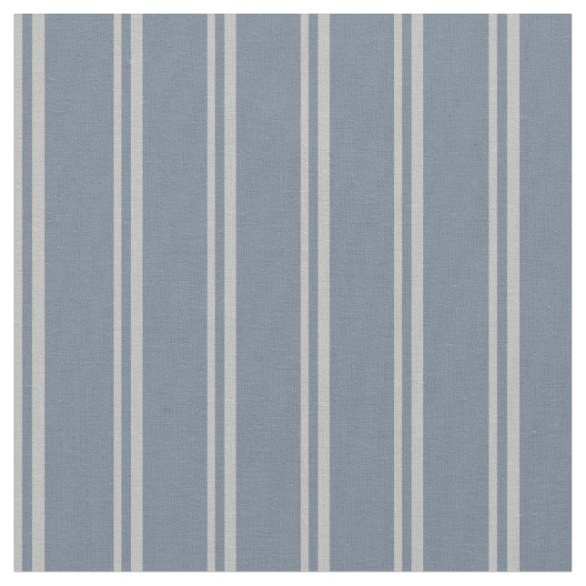 Grey & Slate Gray Stripes/Lines Pattern Fabric (Close Up)
