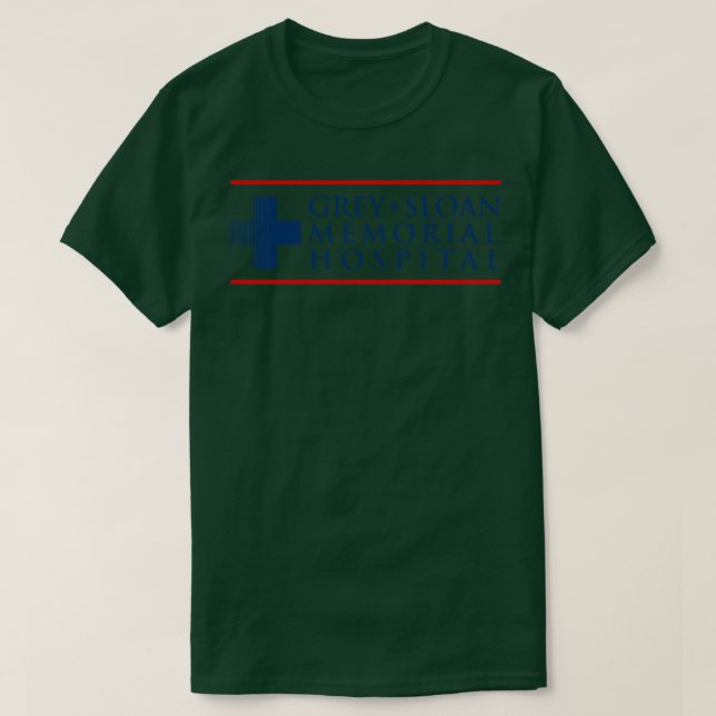 Grey Sloan Memorial Hospital T-Shirt (Design Front)