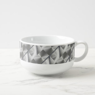 Grey Soup Mug