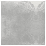 Grey Spiderweb Goth Fabric
