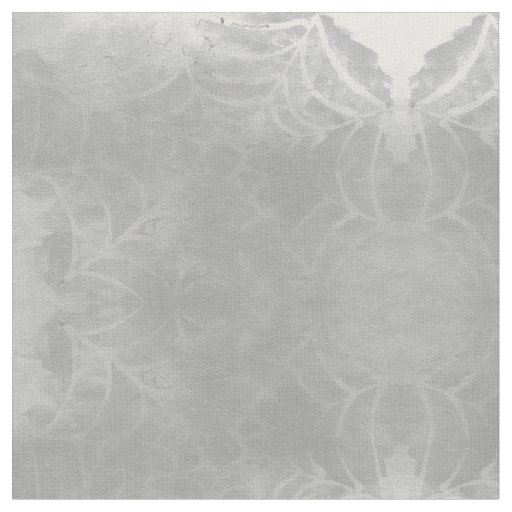 Grey Spiderweb Goth Fabric
