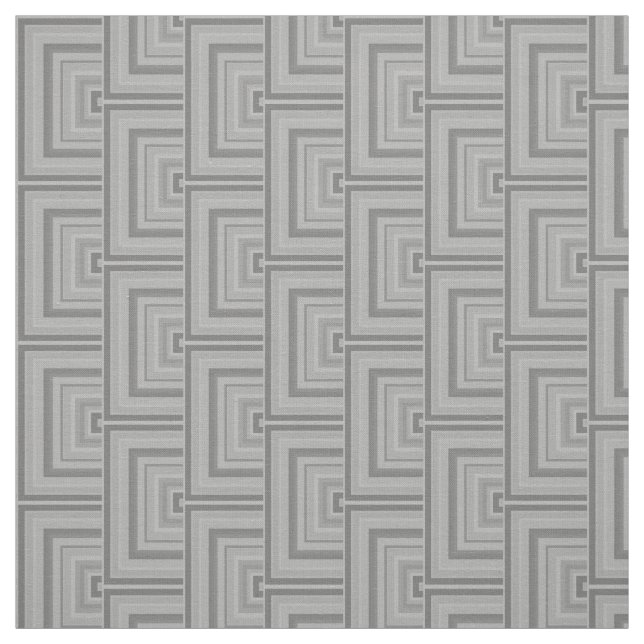 Grey square scales fabric (Swatch)