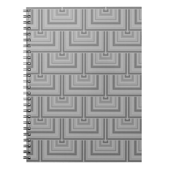 Grey square scales notebook (Front)