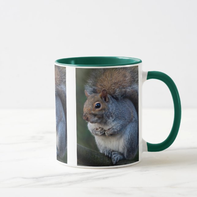 Grey Squirrel Mug (Right)