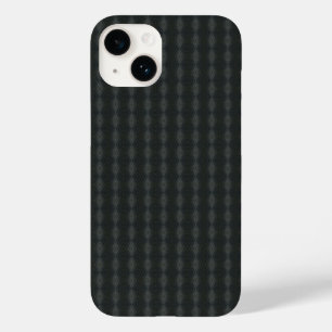 Grey steel seamless pattern Case-Mate iPhone 14 case