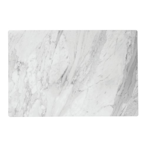 Grey Stone Marble Laminated Placemat
