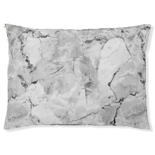 Grey Stone Mosaic Cascade Custom Outdoor Dog Bed -